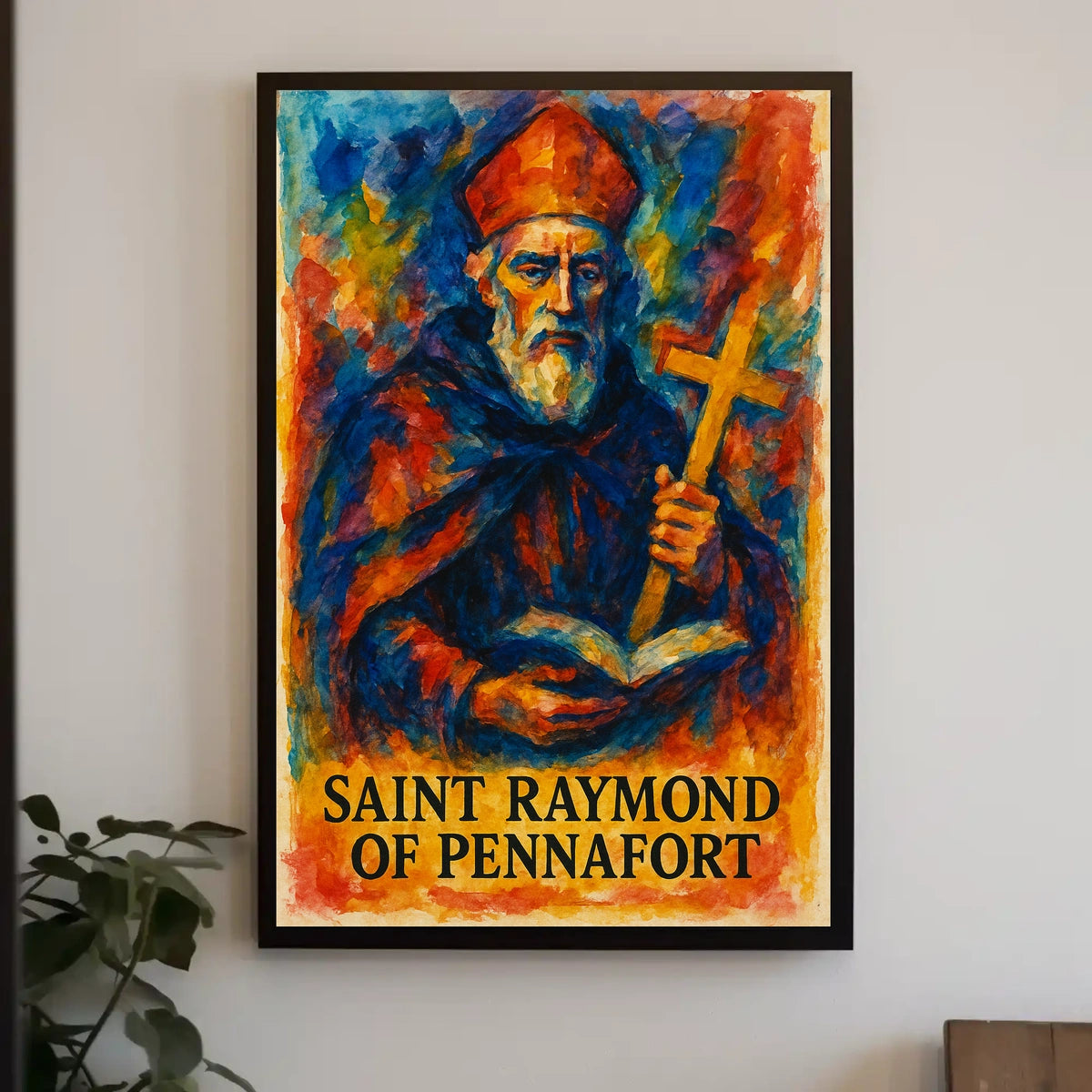 Saint Raymond Of Pennafort Poster