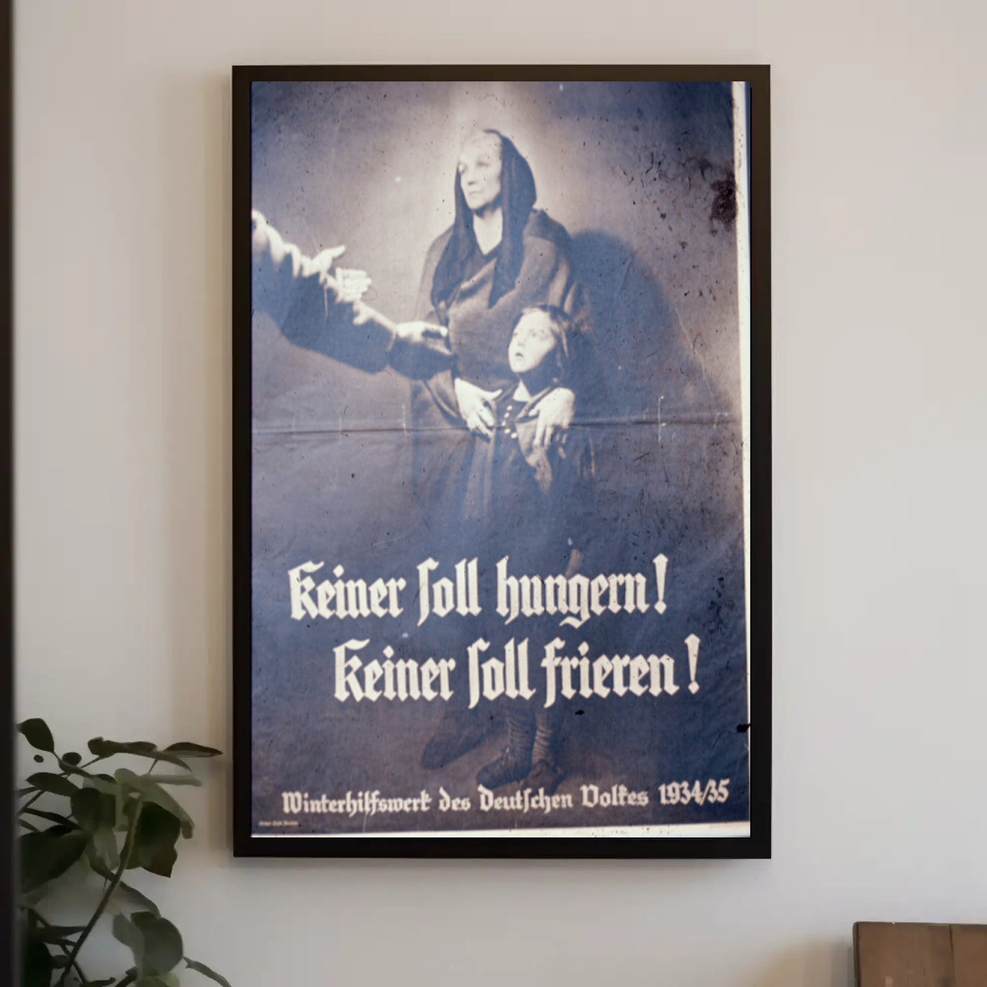 No One Should Go Hungry Or Cold Poster Art Print Decor PosterGoat