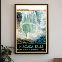Niagara Falls Vintage Travel Poster