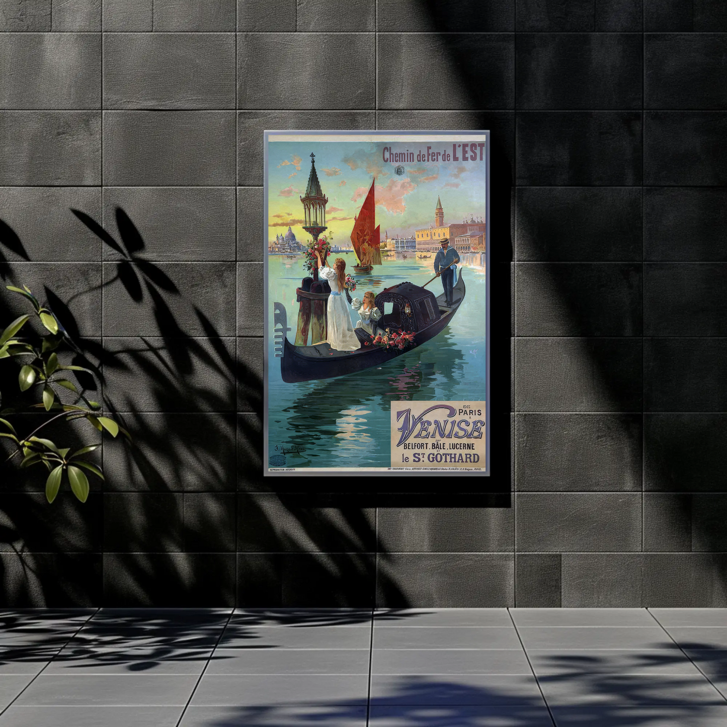 Venice Travel Poster