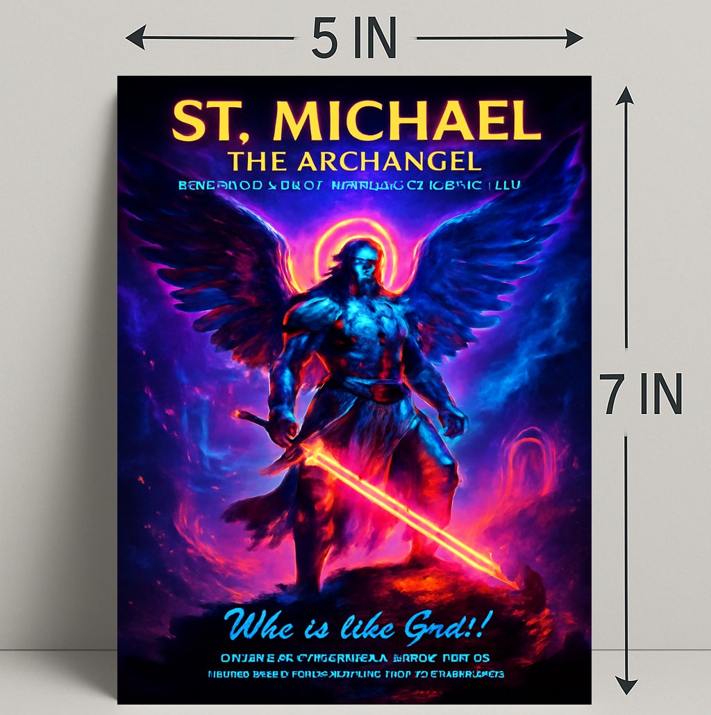 St. Michael the Archangel Poster PosterGoat