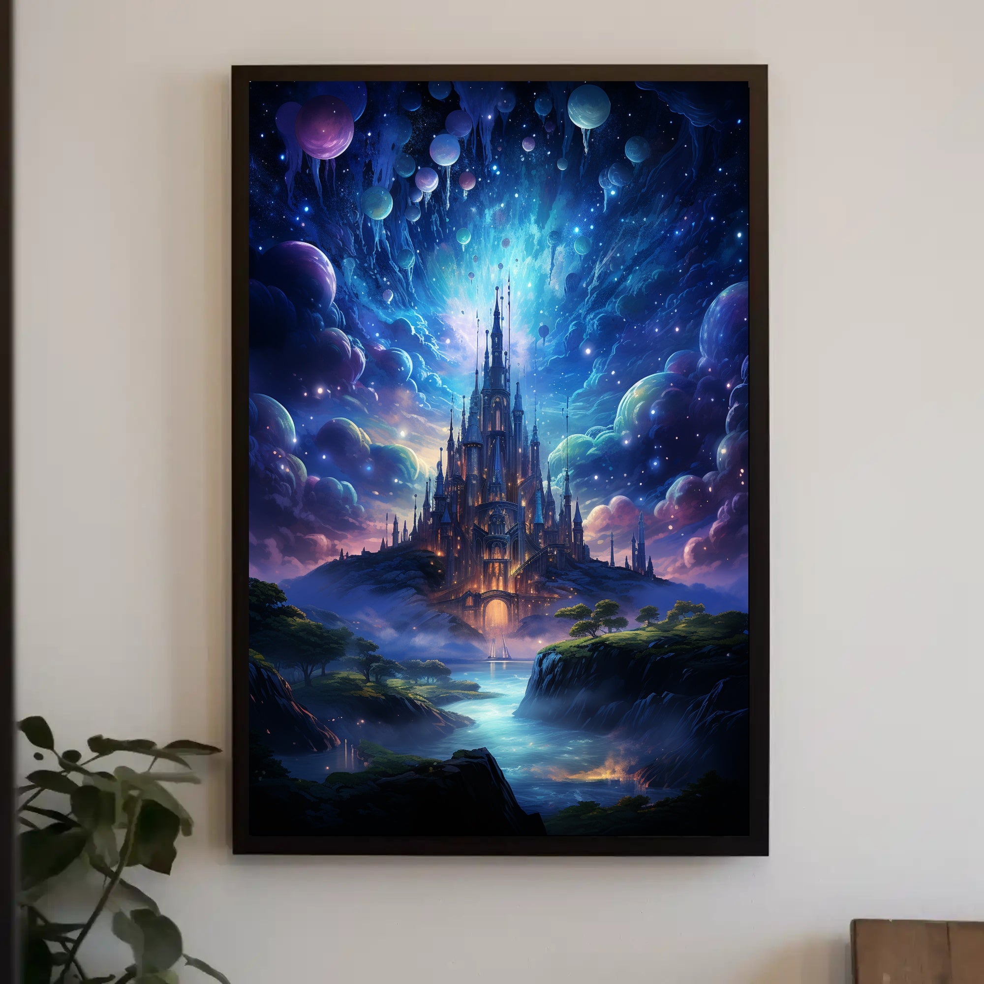 Enchanted Castle In The Cosmos Poster