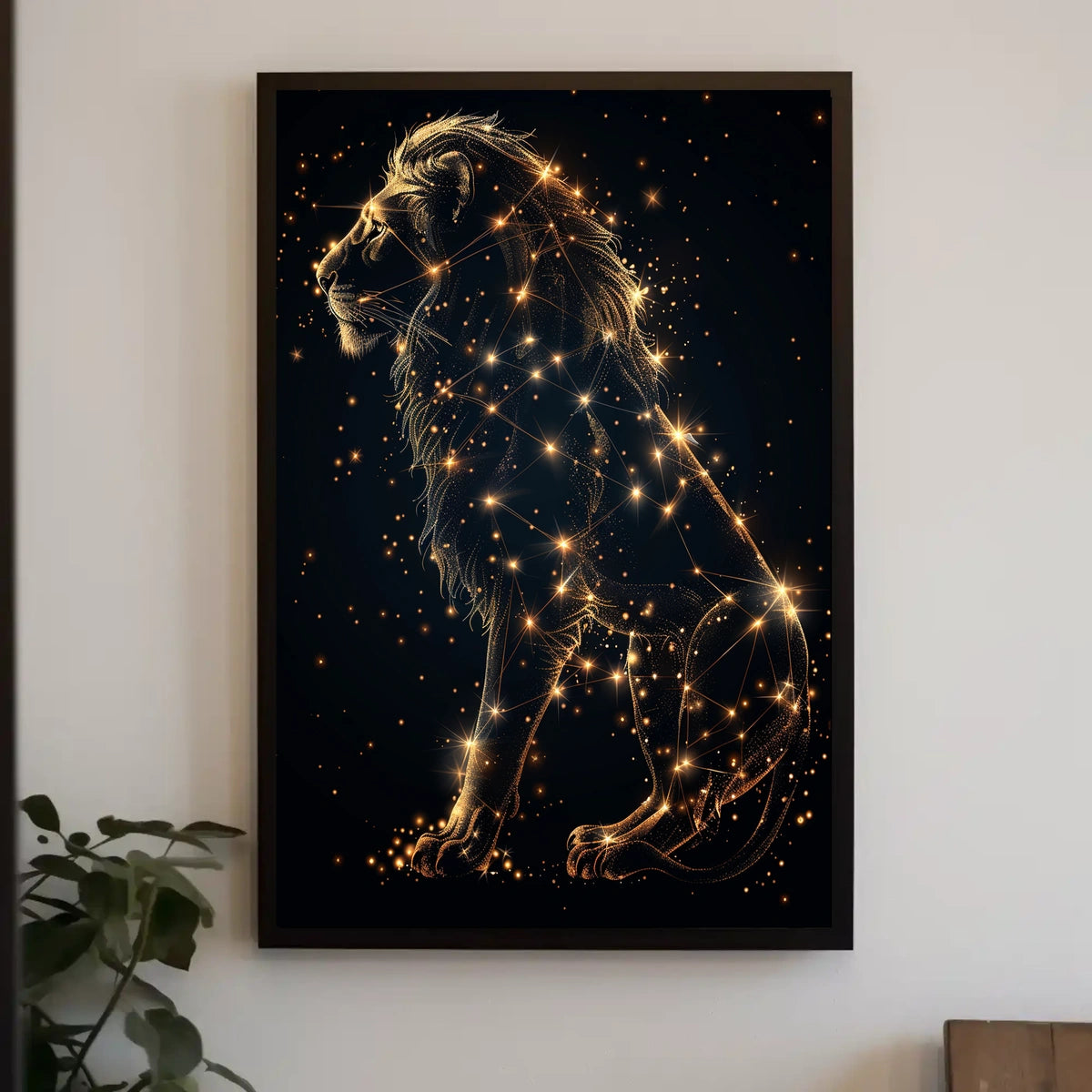 Celestial Lion Poster