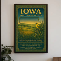 Iowa Heartland of America Poster