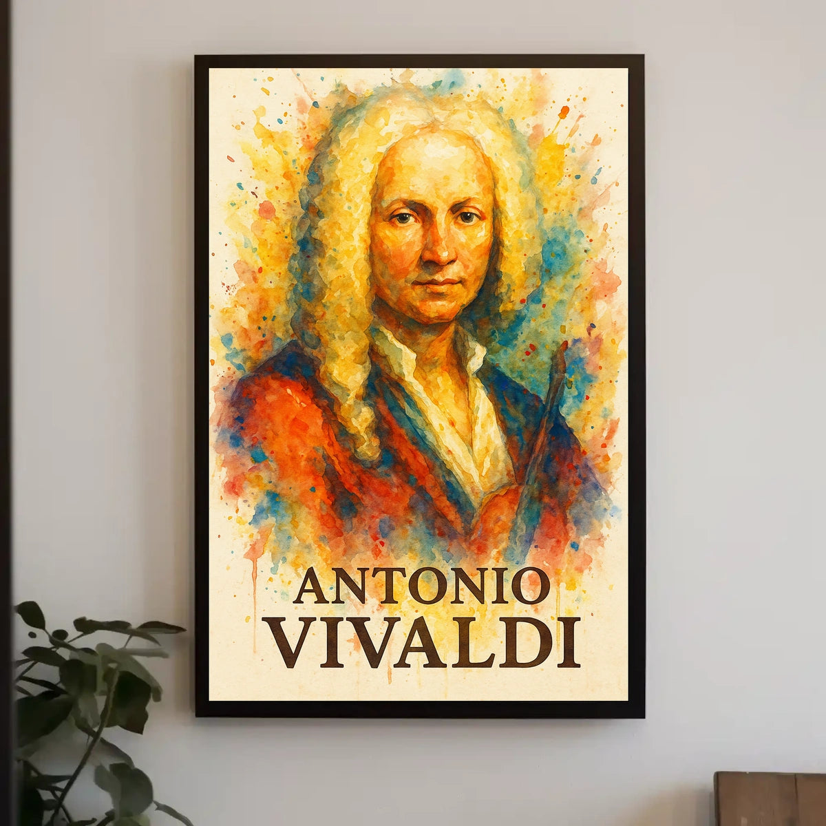 Antonio Vivaldi Poster