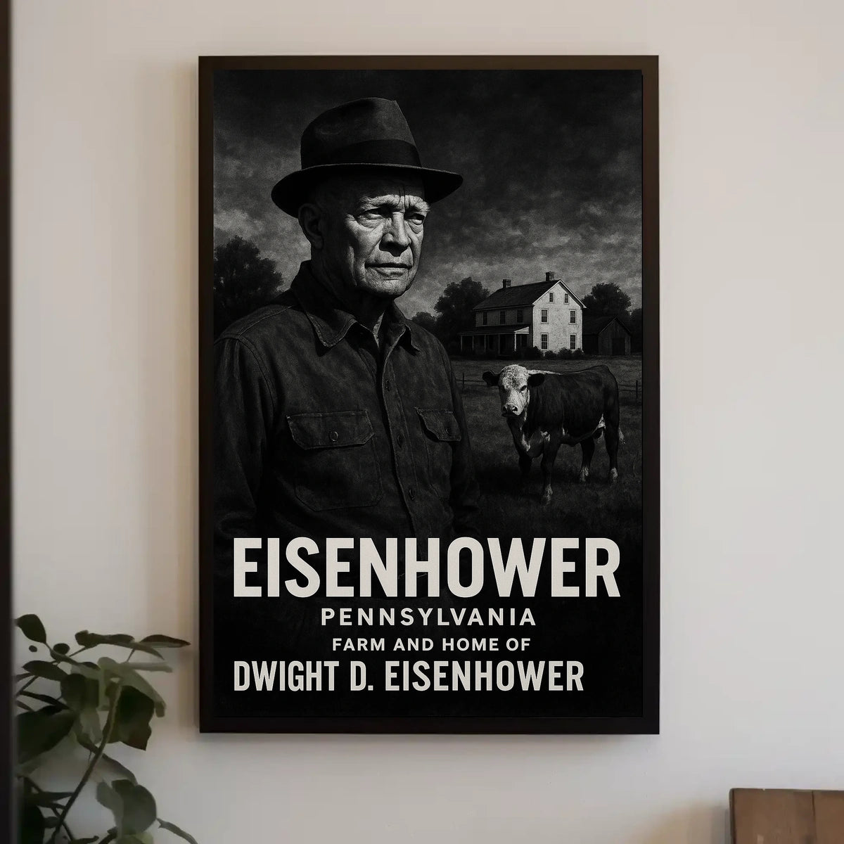 Dwight D. Eisenhower Pennsylvania Poster