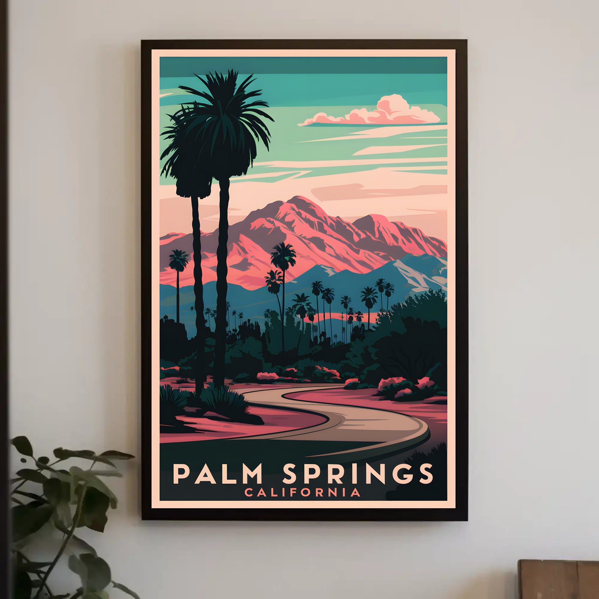 Palm Springs Scenic Poster