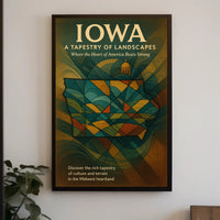 Tapestry of Landscapes Poster