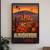 Scenic Albuquerque Poster