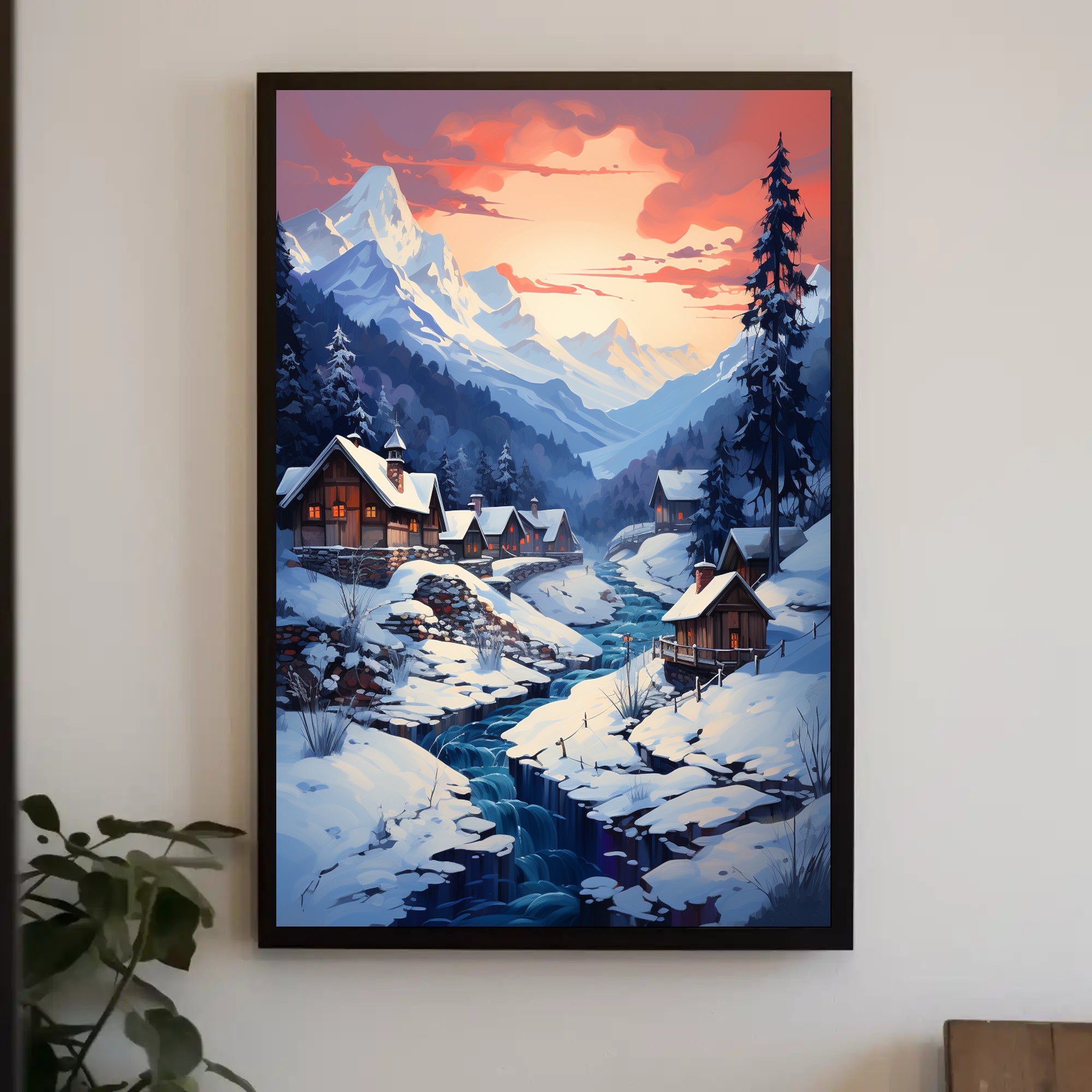 Winter Wonderland Retreat Poster