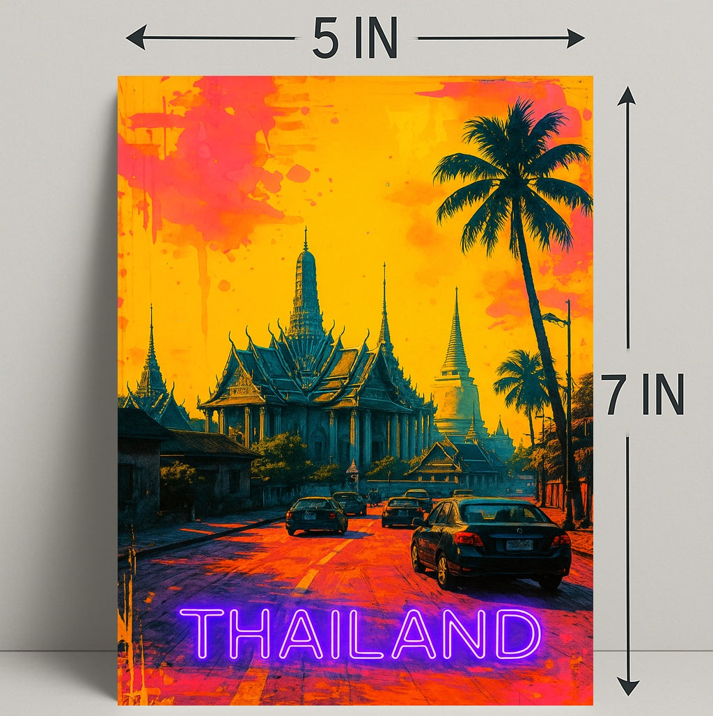 Vibrant Thailand Poster PosterGoat