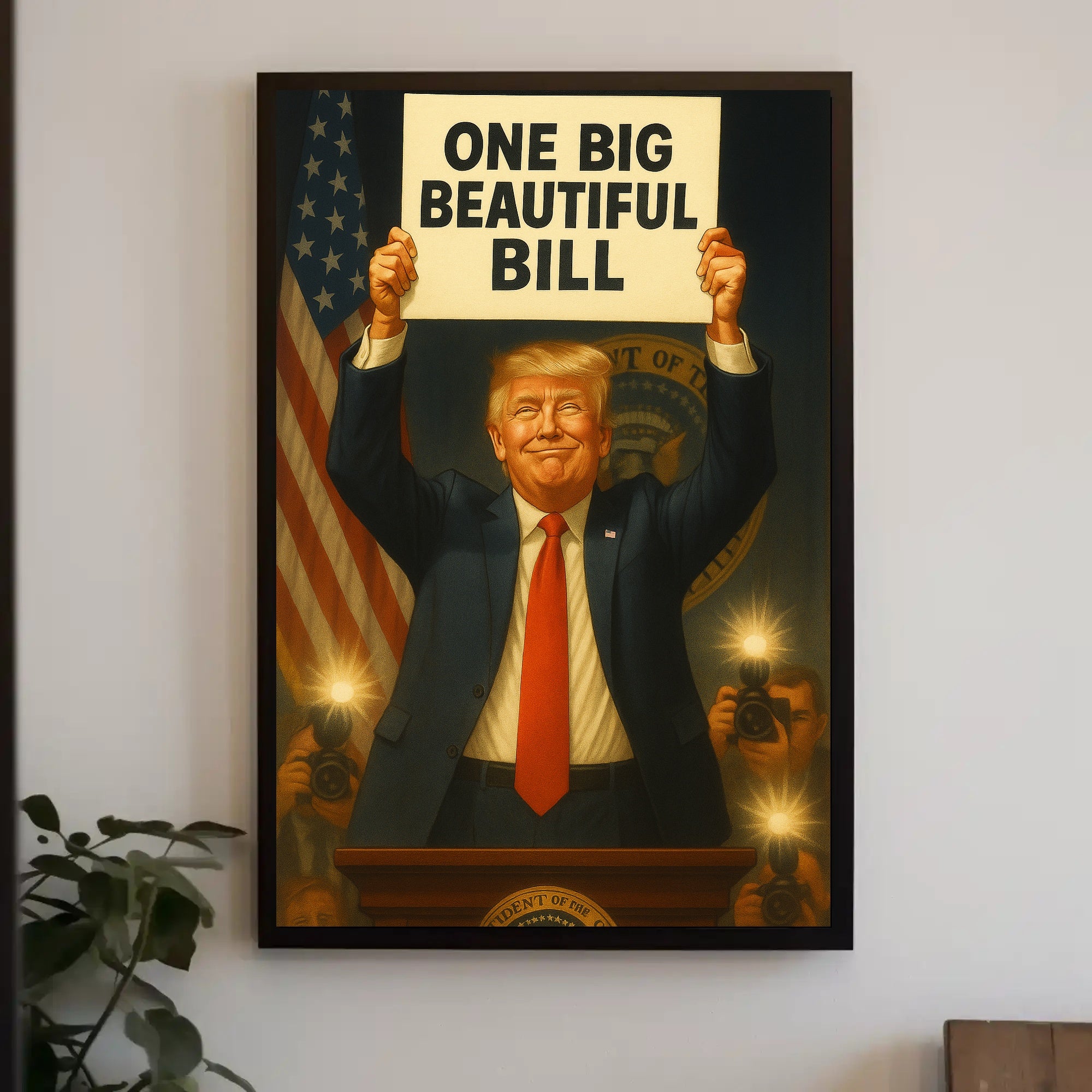 One Big Beautiful Bill Poster PosterGoat