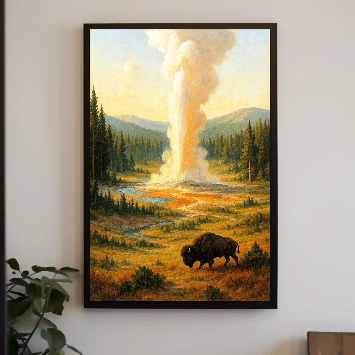 Yellowstone Serenity Poster