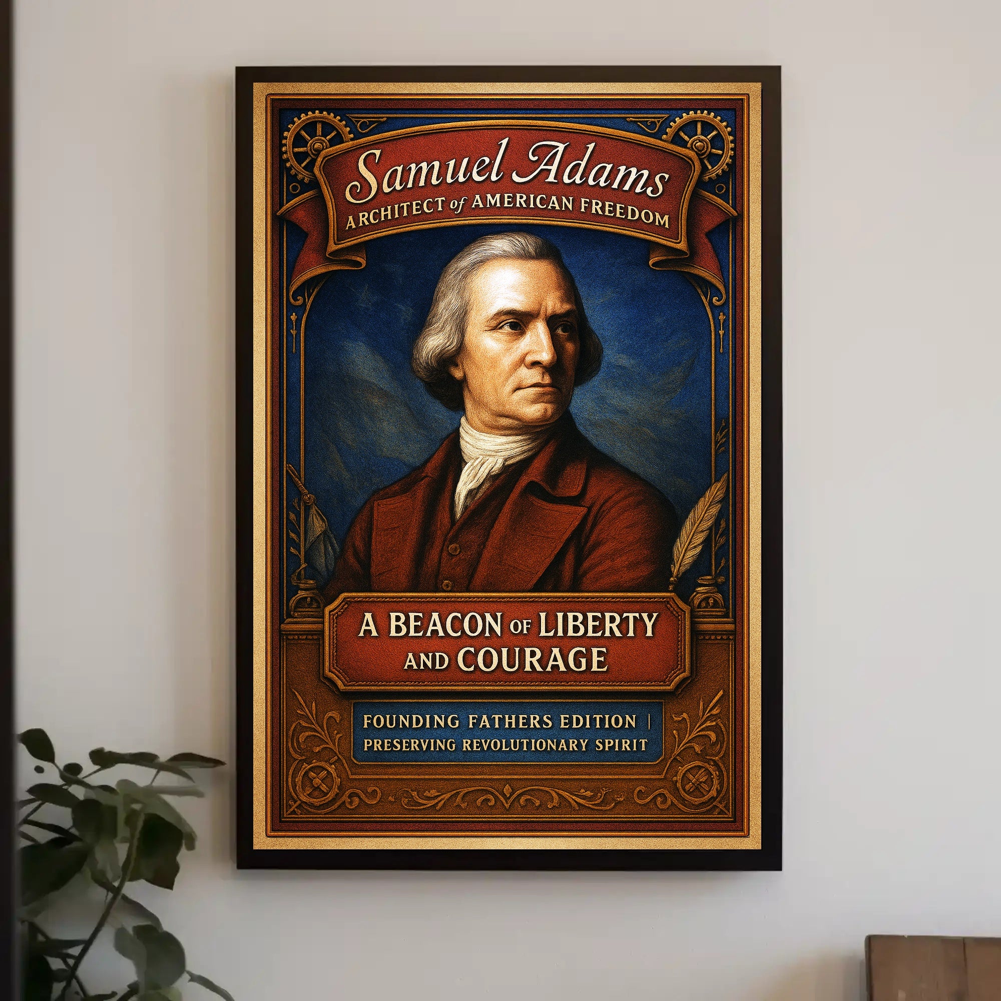 Samuel Adams - Architect of American Freedom Poster PosterGoat