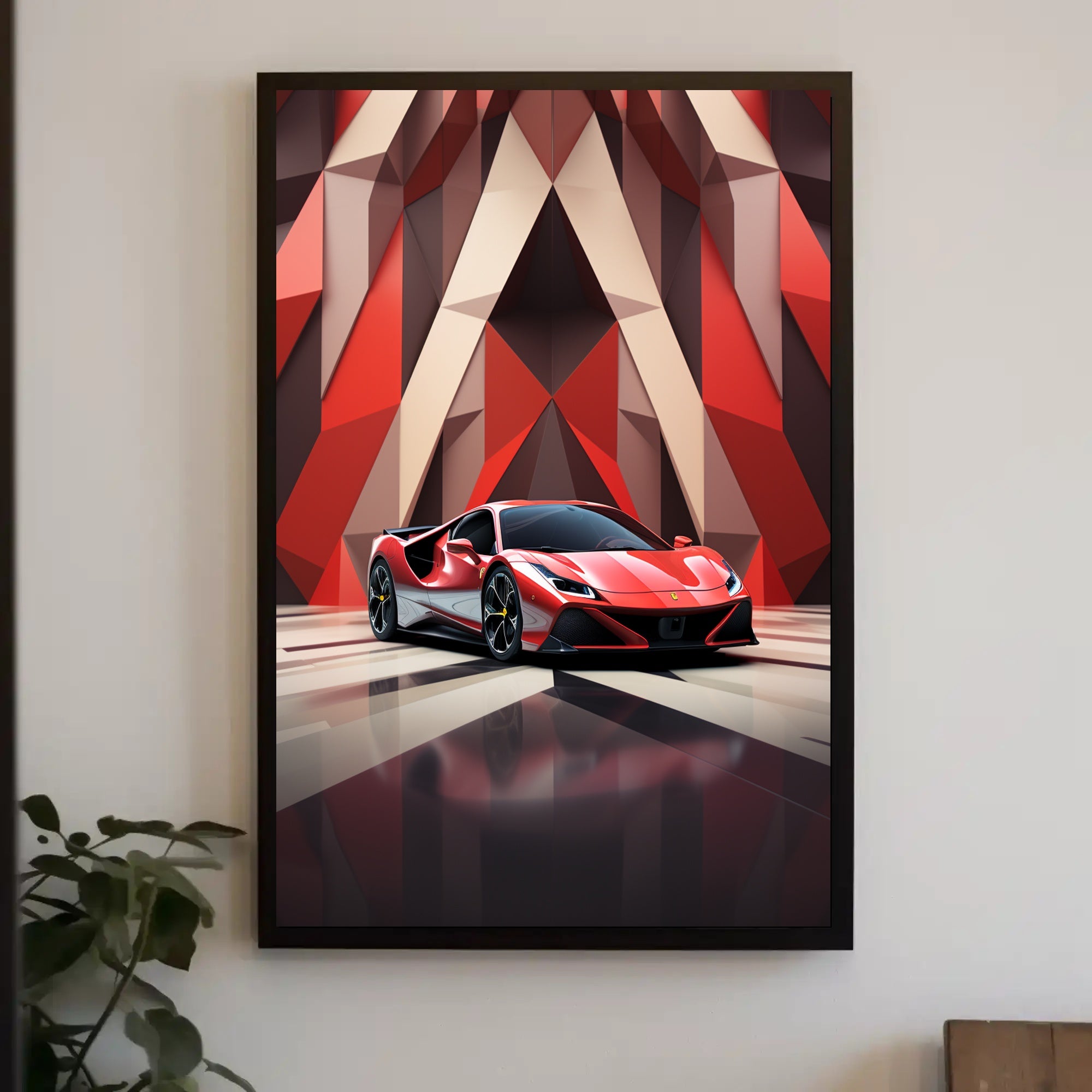 Sleek Design in Motion Poster PosterGoat