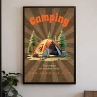 Camping Adventure Poster