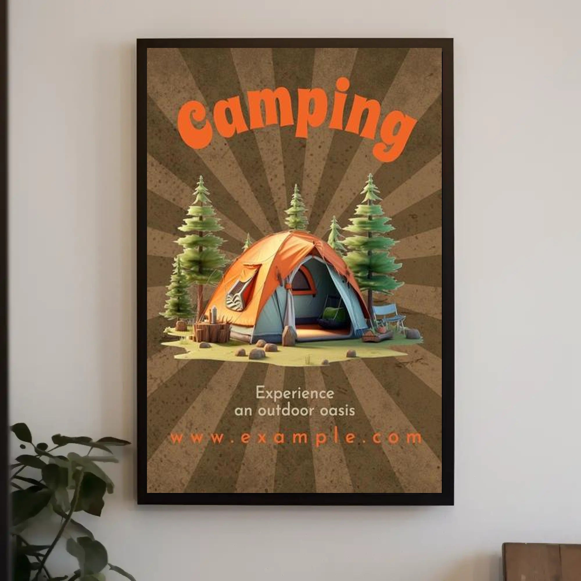 Camping Adventure Poster