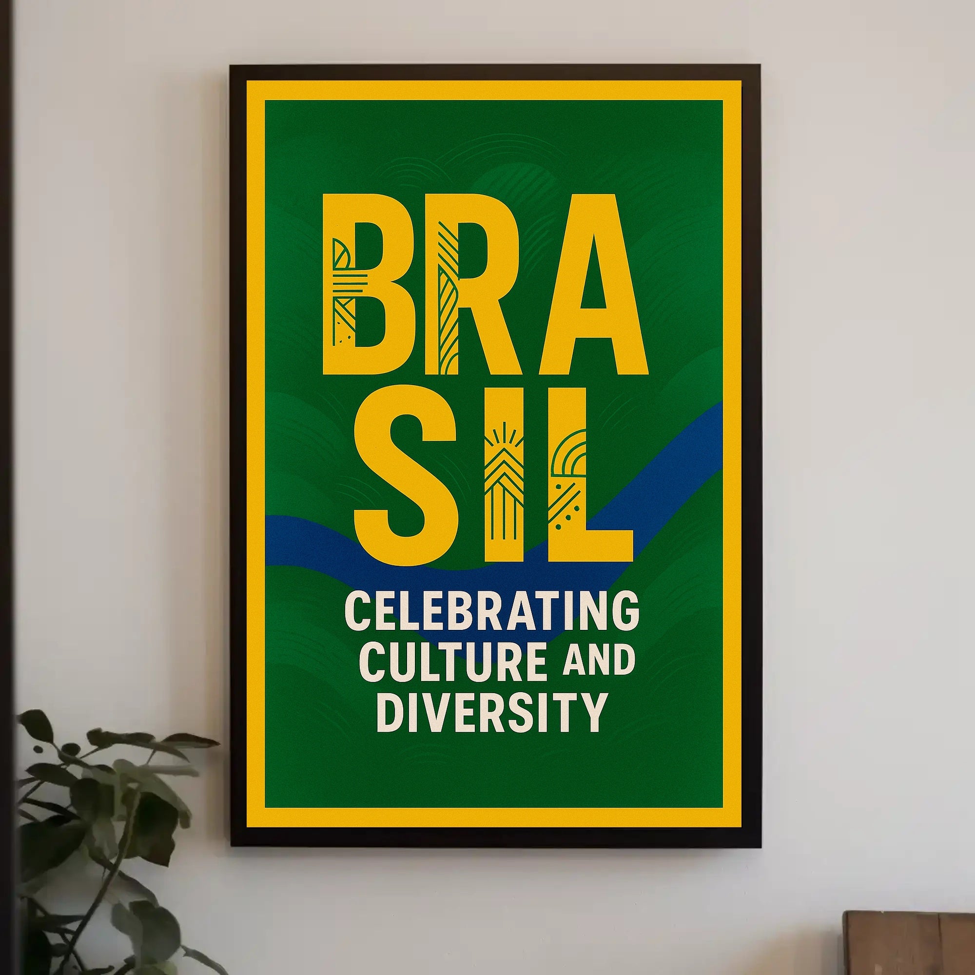 Celebrating Brazil Poster PosterGoat