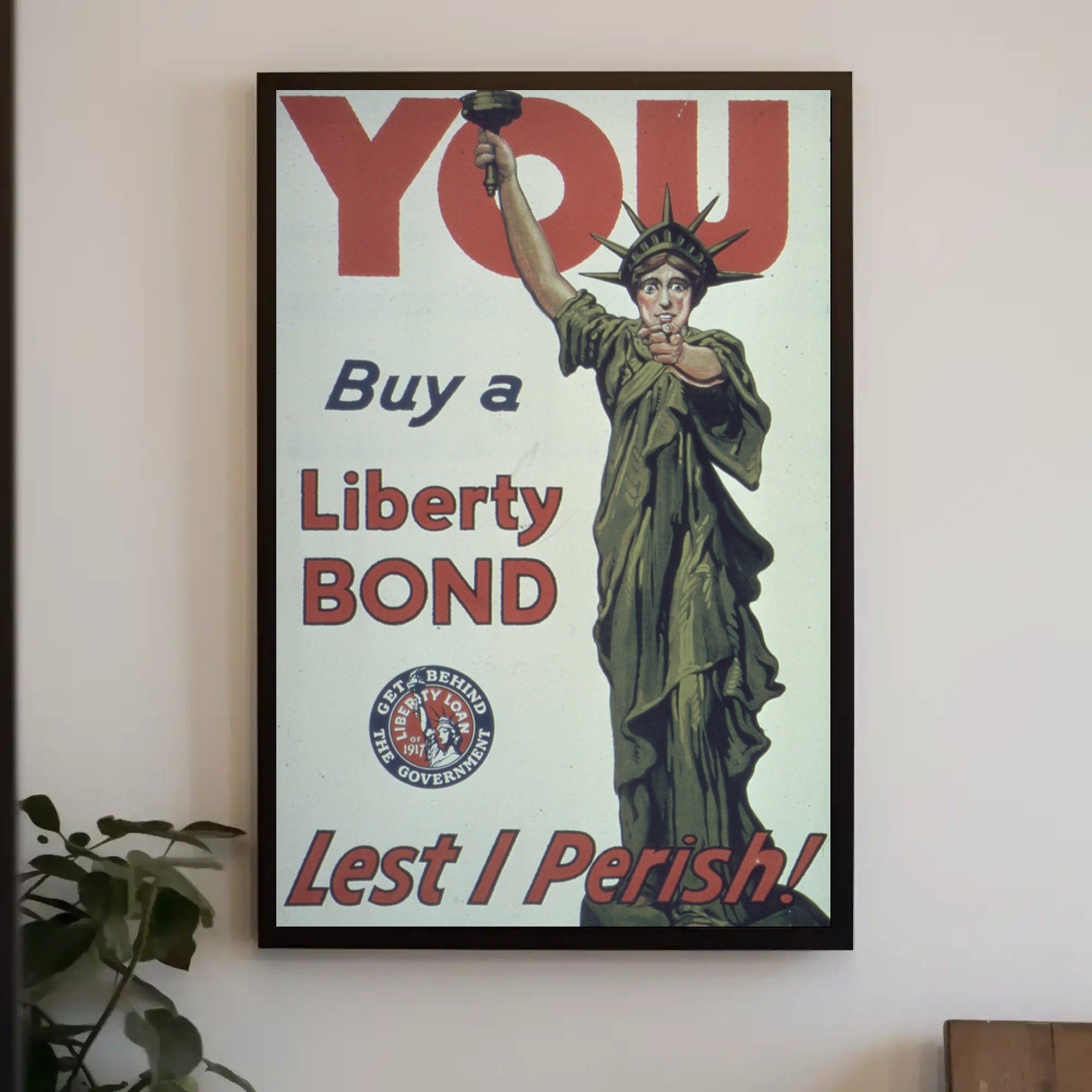 Buy Liberty Bonds Now! World War I Propaganda Poster