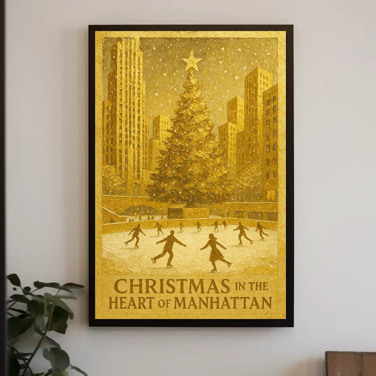 Christmas In The Heart Of Manhattan Poster