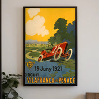 Circuit Vilafranca del Penedès 1921 Poster