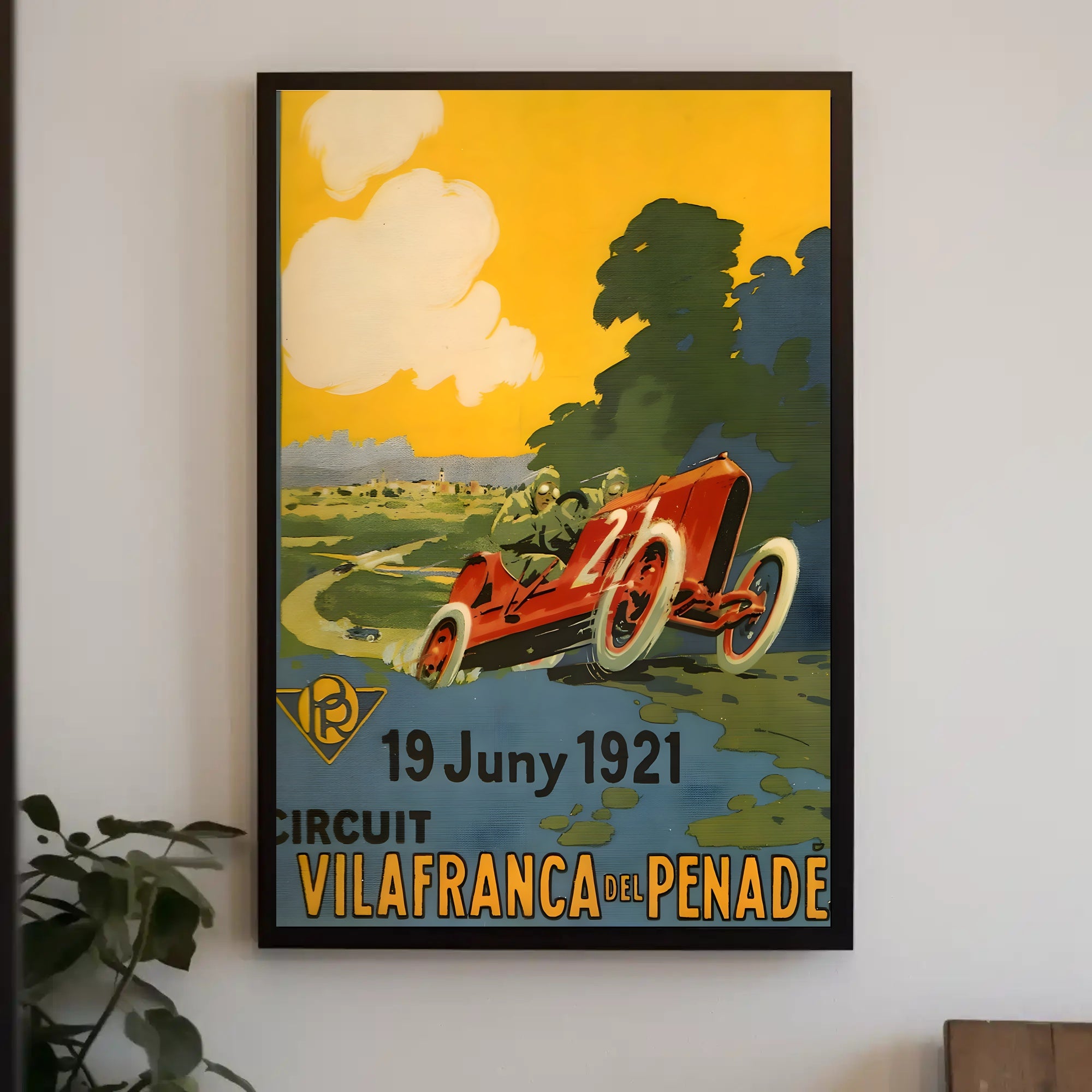 Circuit Vilafranca del Penedès 1921 Poster