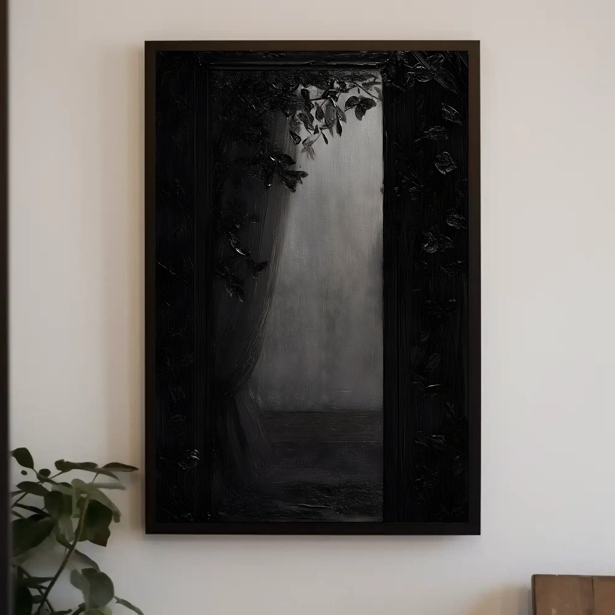 Gothic Mystery Window Art Poster - Abstract or Artistic Poster PosterGoat