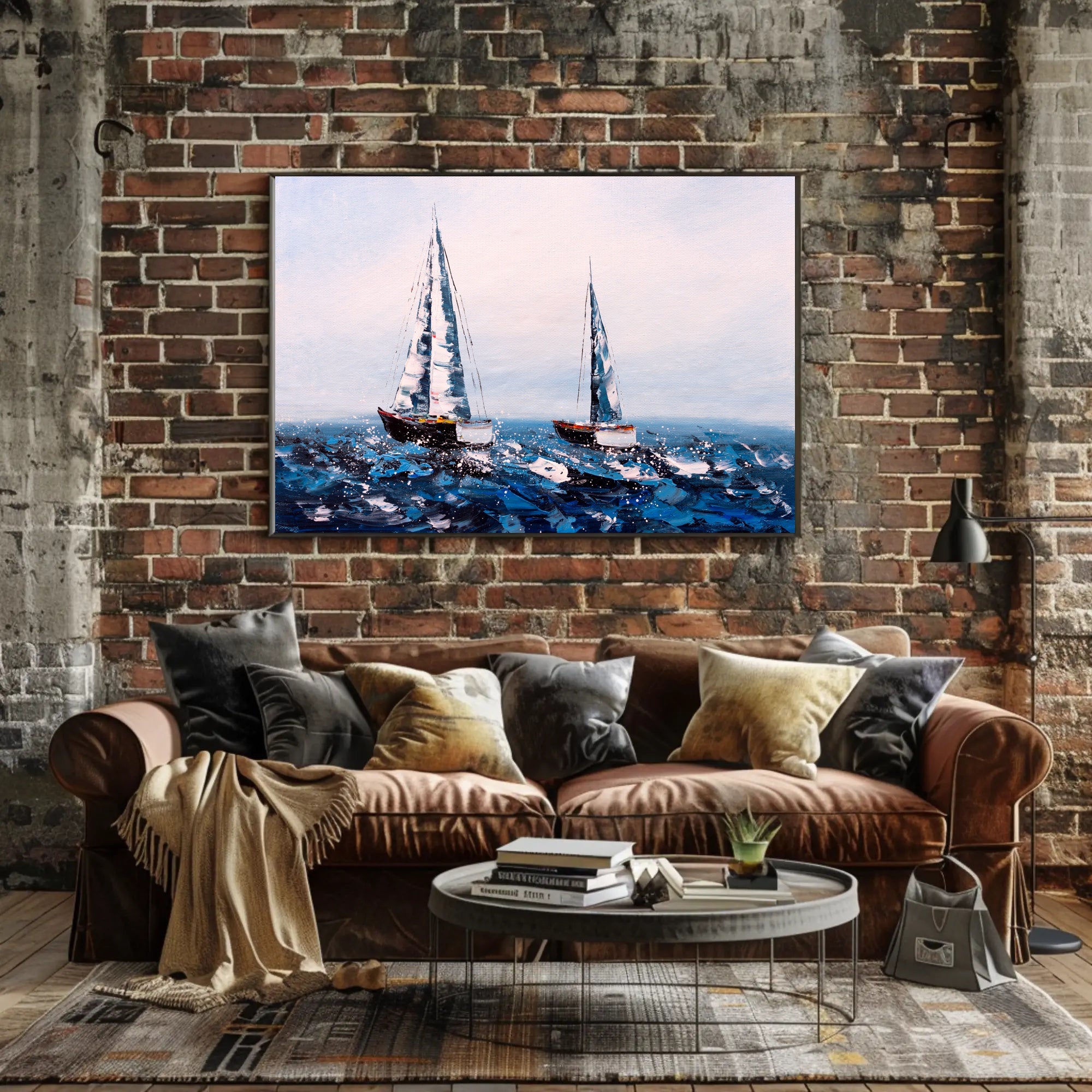 Sailing Serenity Poster