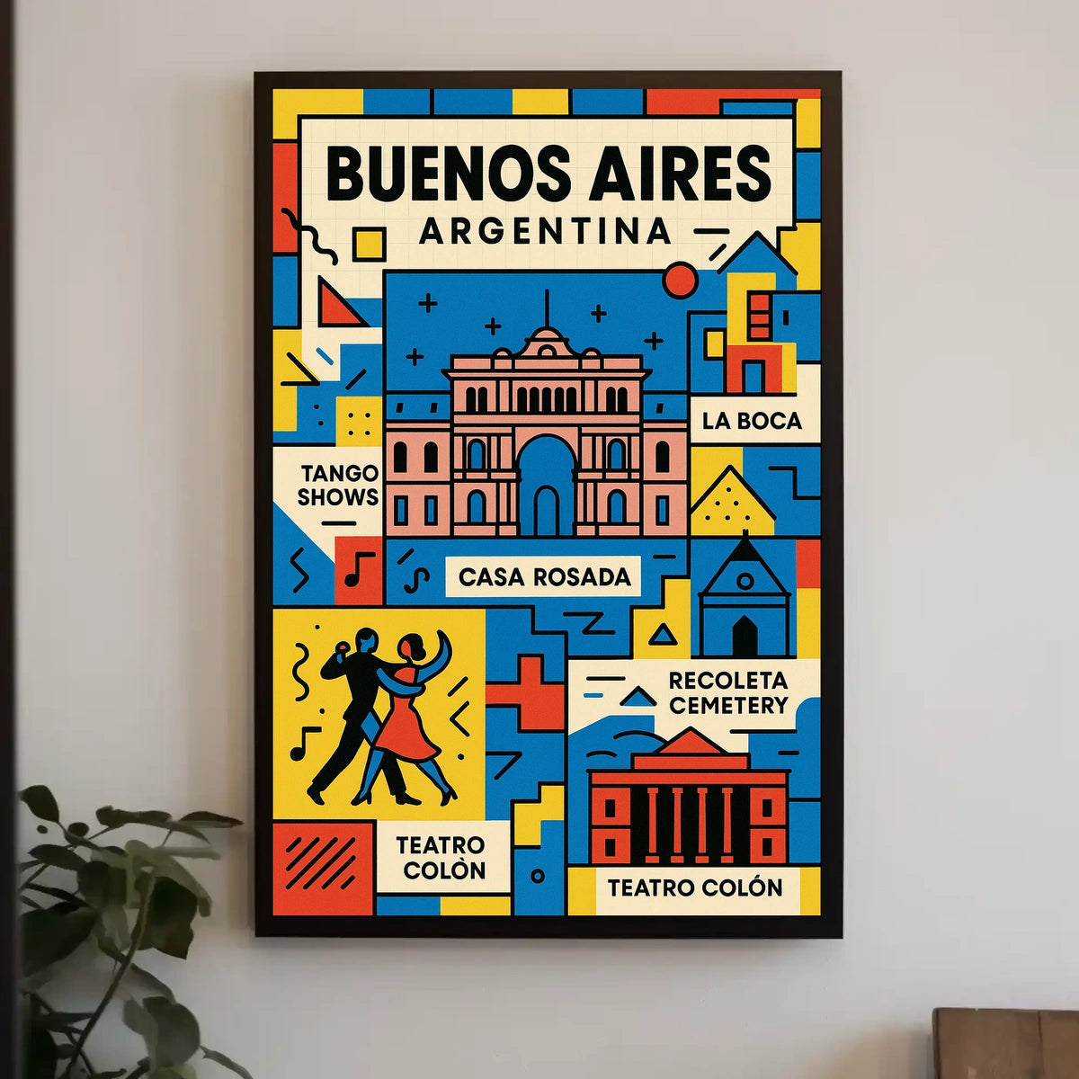 Explore Buenos Aires Poster