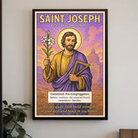 Saint Joseph Feast Day: March 19 Poster PosterGoat