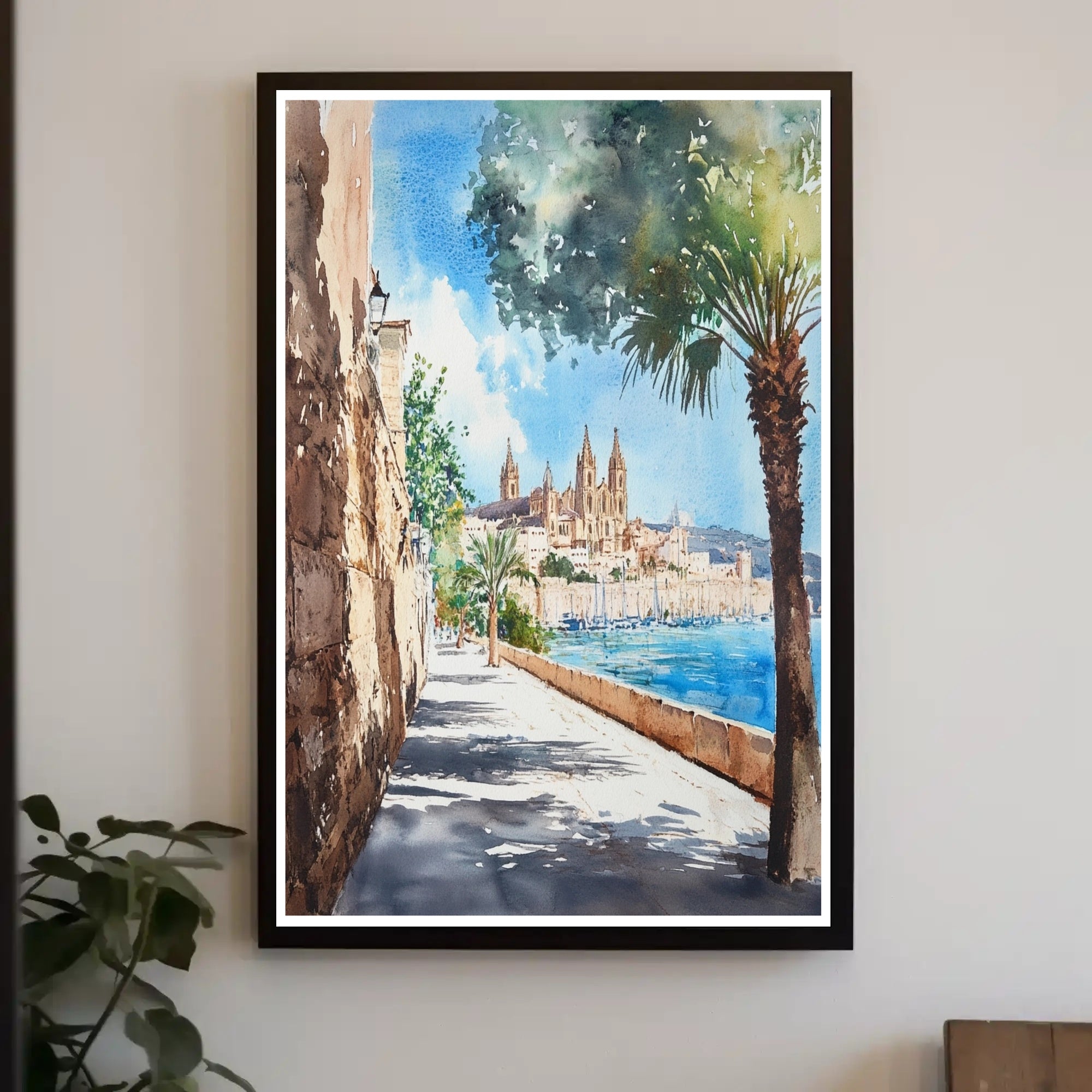 Coastal Cathedral Pathway Poster PosterGoat