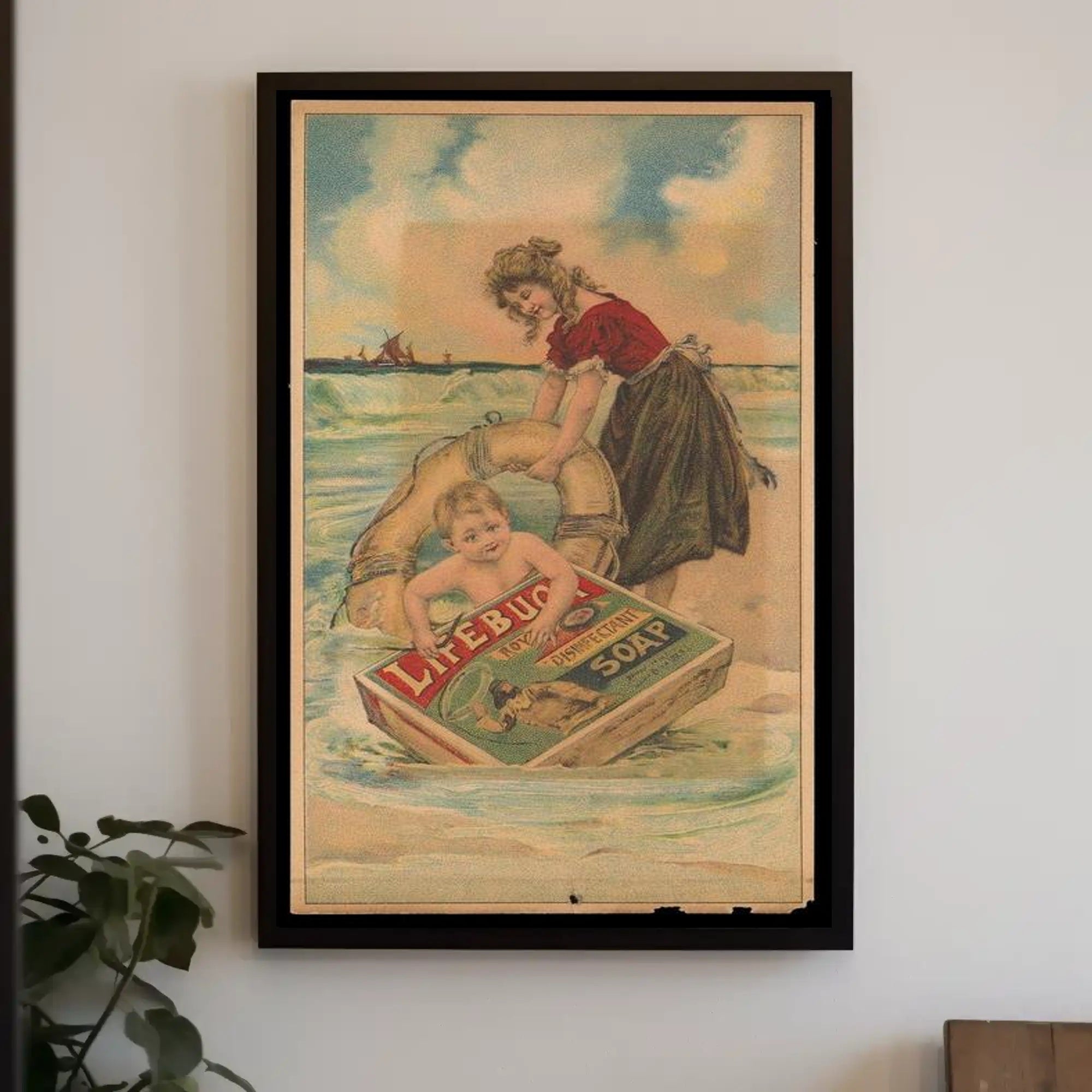 Vintage Lifebuoy Soap Advertisement Poster PosterGoat