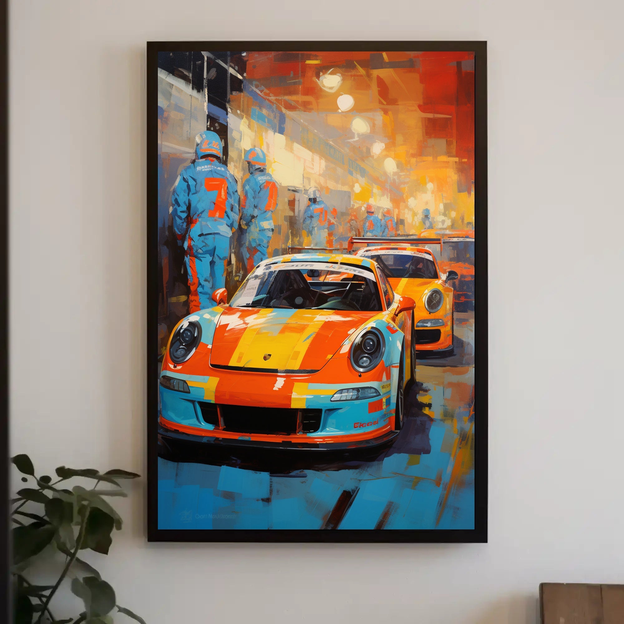 Racing Thrills Poster PosterGoat