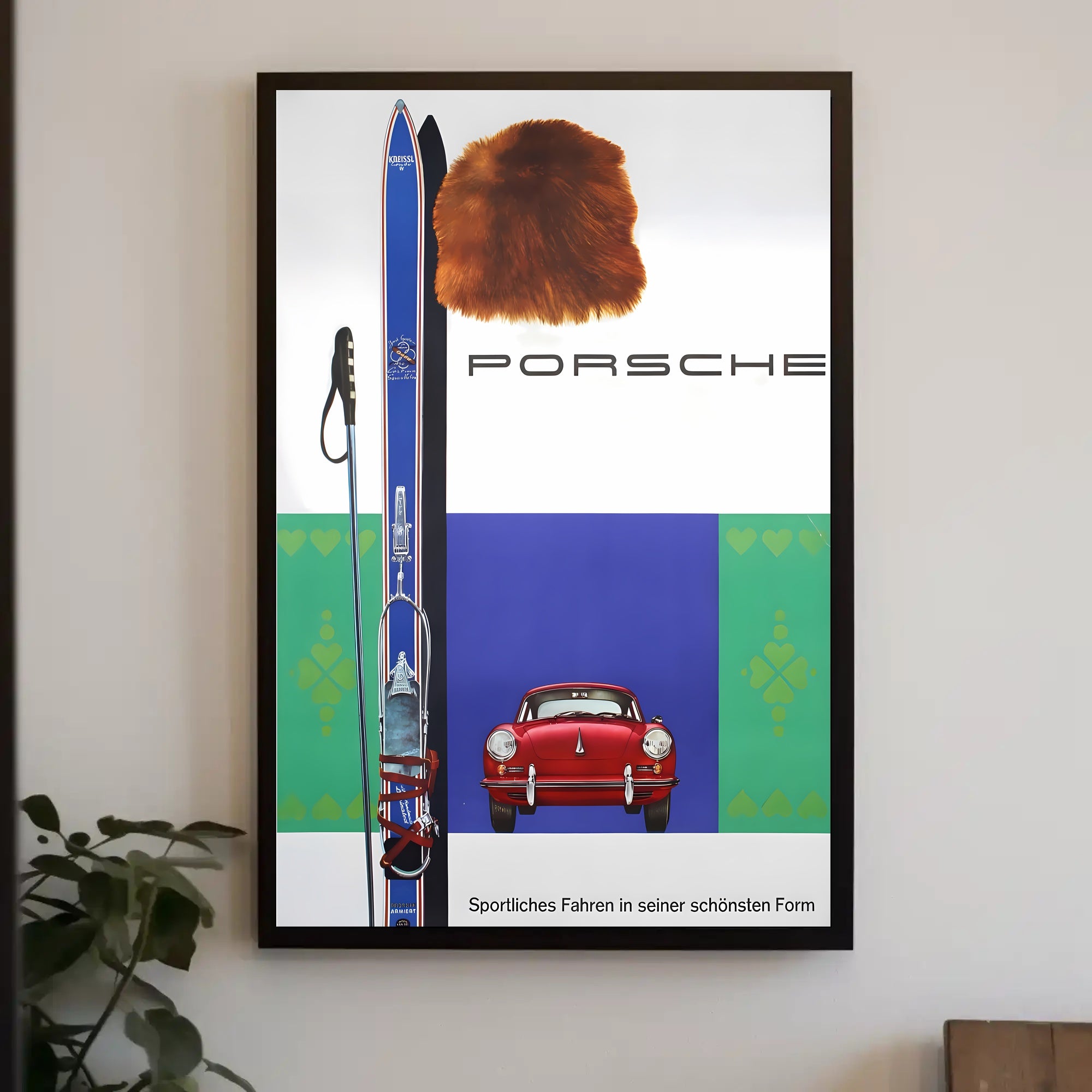Porsche Winter Sports Elegance Poster
