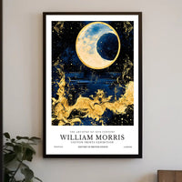 William Morris Cotton Prints Exhibition Poster
