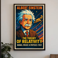 Albert Einstein Nobel Prize In Physics Poster