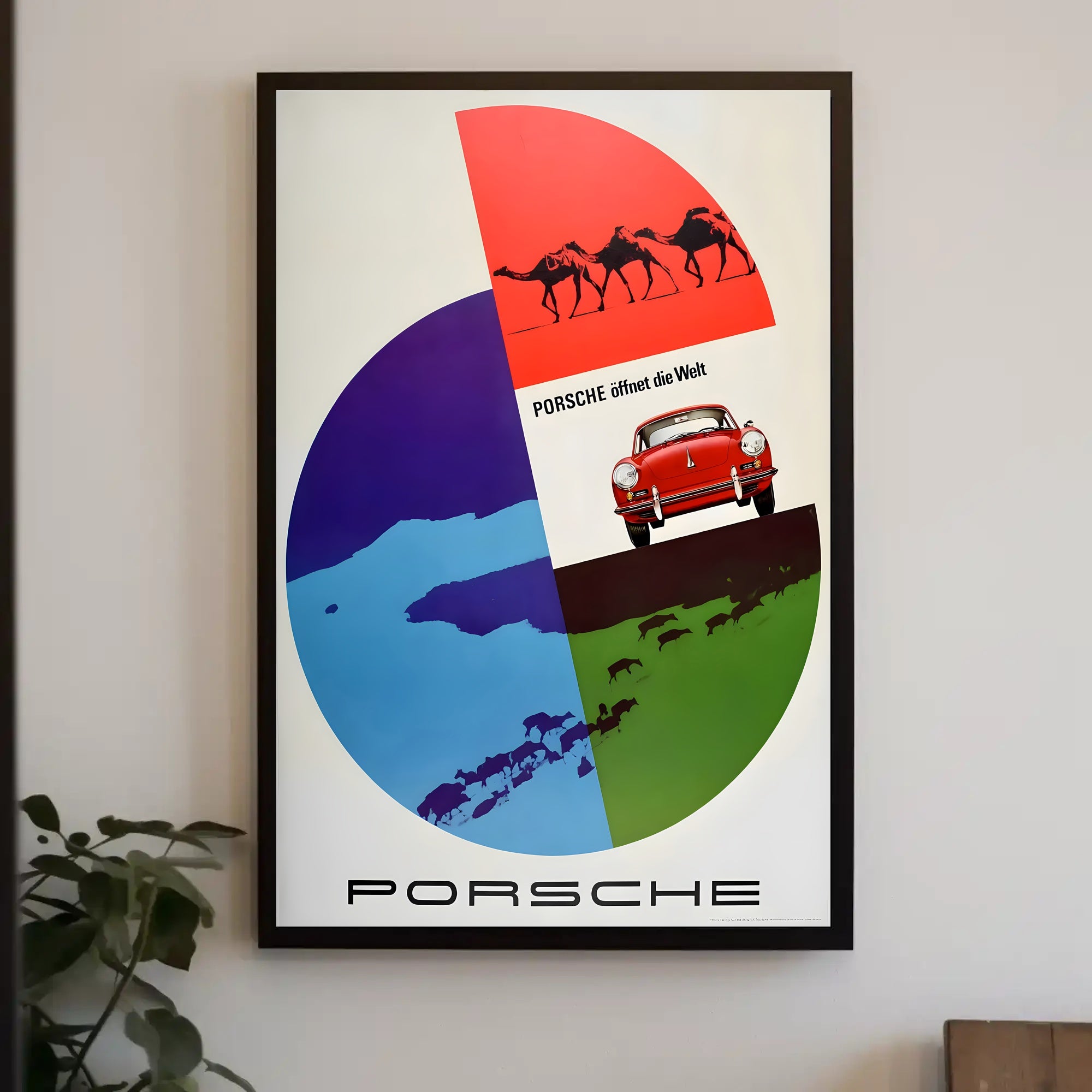 Porsche Opens the World Poster