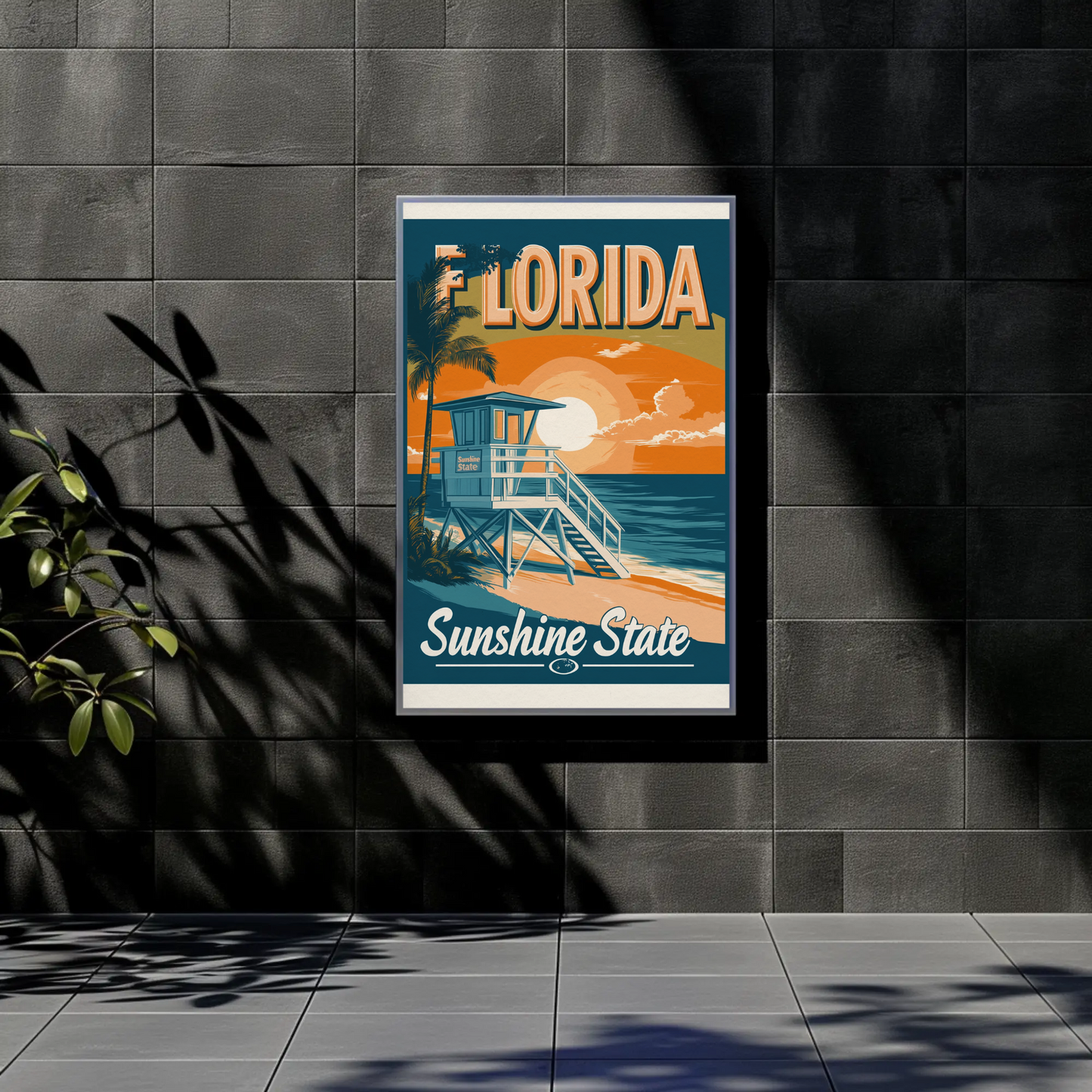 Florida Vintage Poster