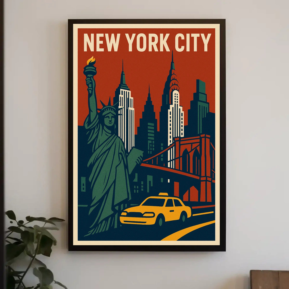 Iconic New York City Poster