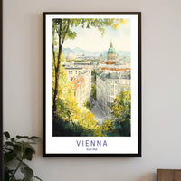 Scenic View of Vienna Poster PosterGoat
