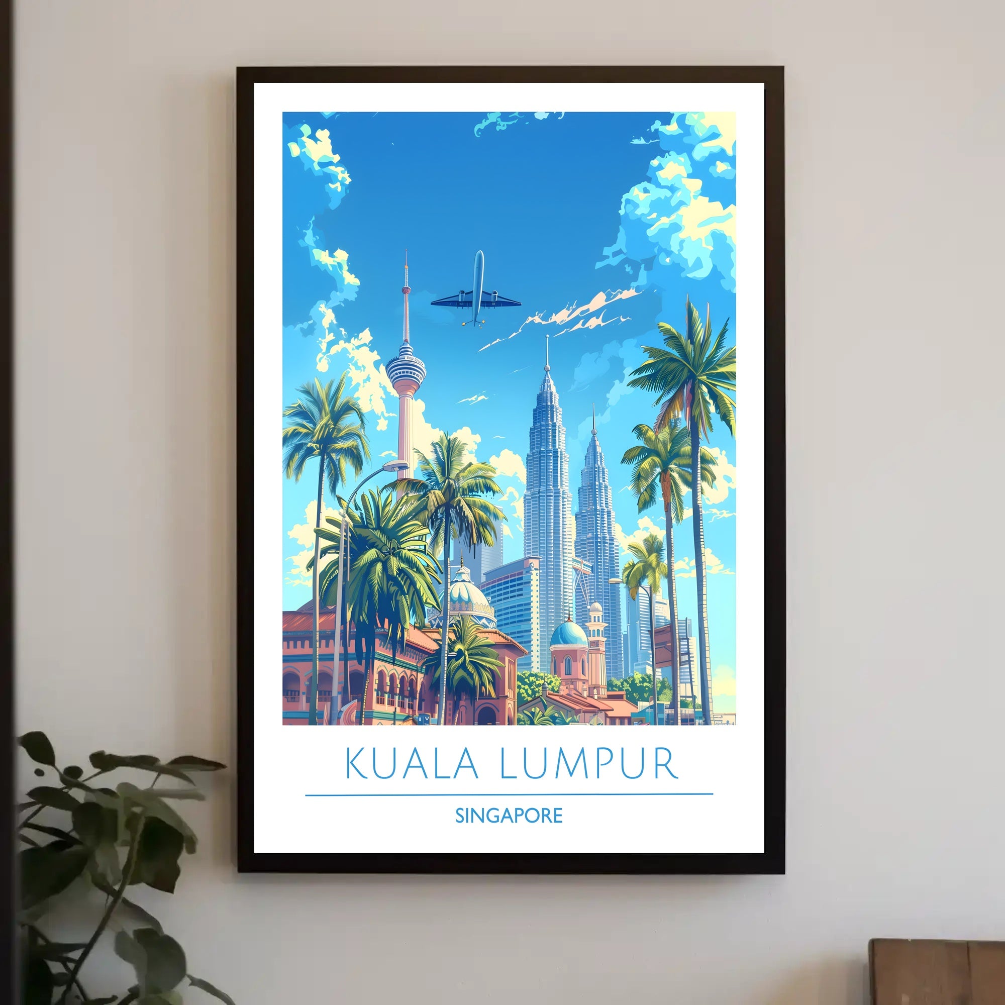 Kuala Lumpur Skyline Poster