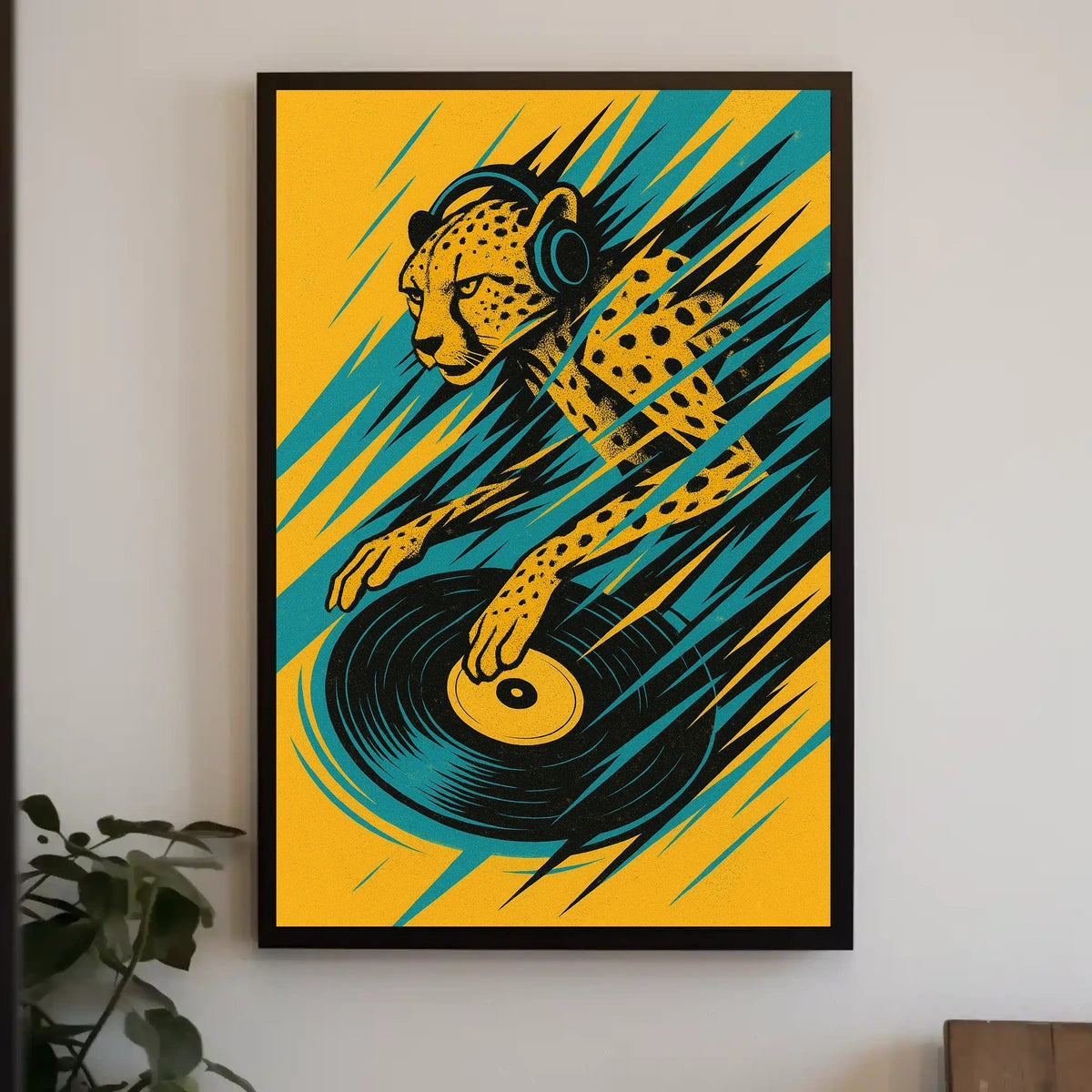 Dj Cheetah Vibes Poster