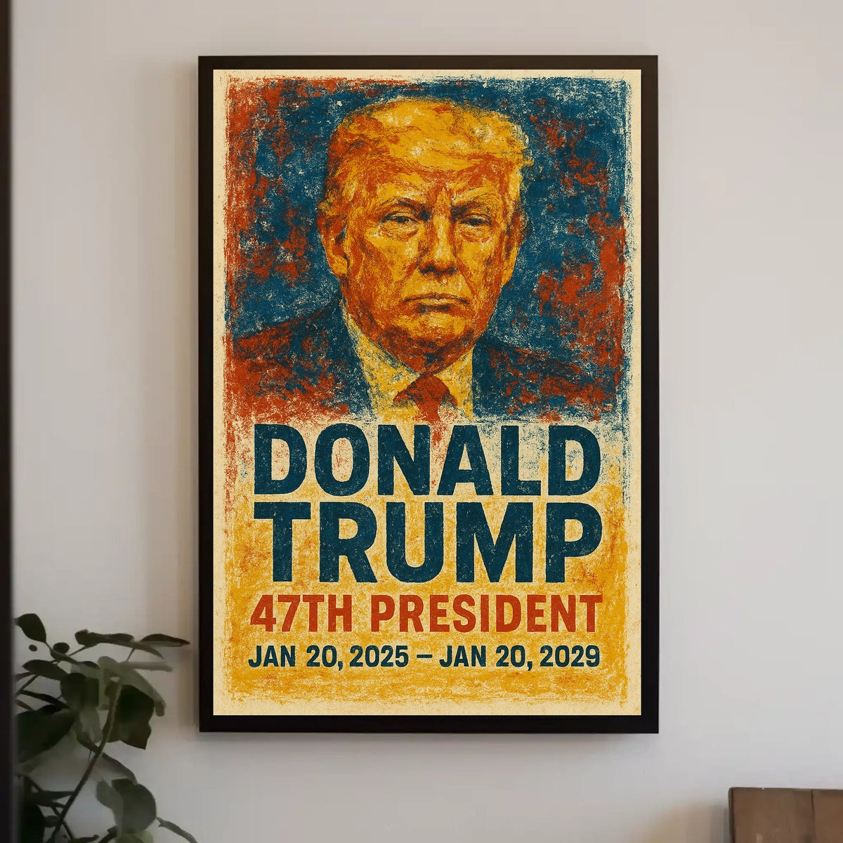 Donald Trump The Bold Visionary Poster