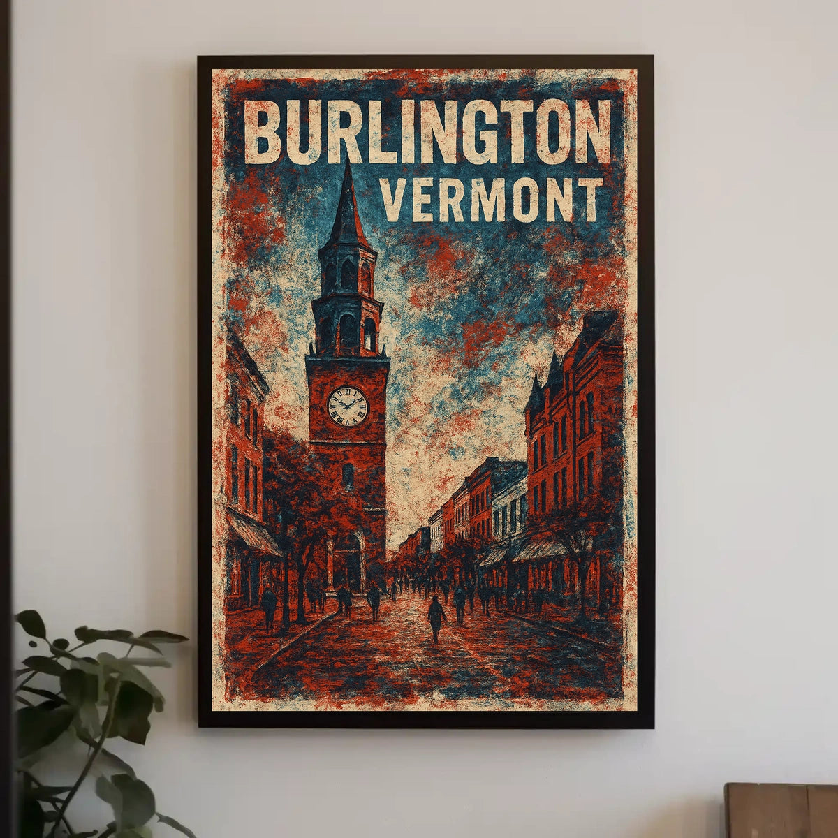 Burlington, Vermont Poster