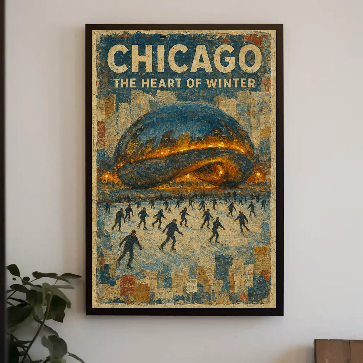 Chicago The Heart Of Winter Poster