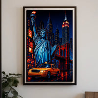 New York Nights Poster