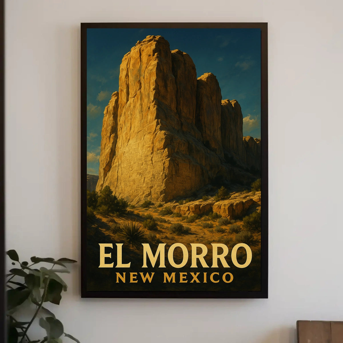 El Morro New Mexico Poster