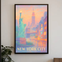 Dreamy New York Cityscape Poster