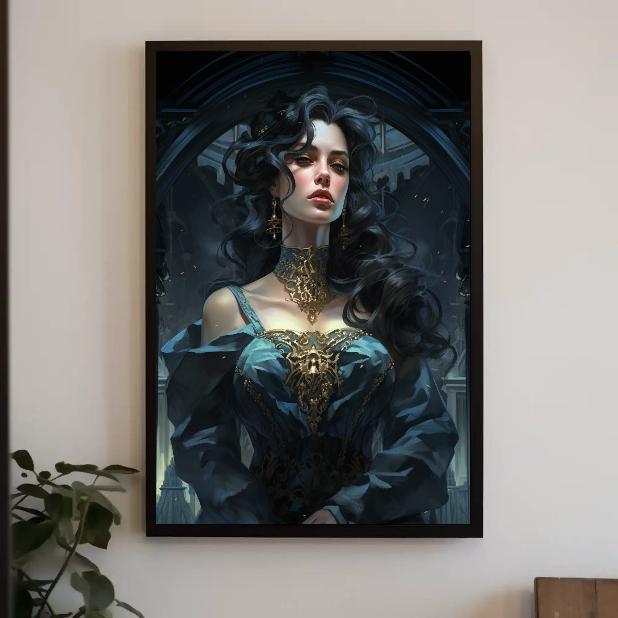 Enigmatic Elegance Poster