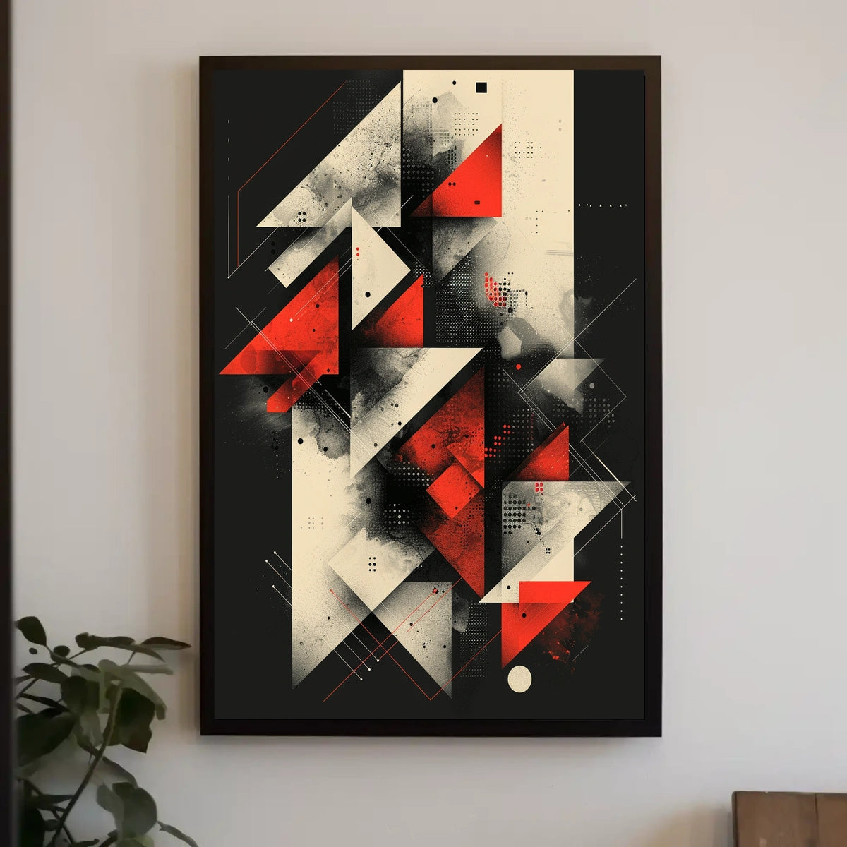 Geometric Abstraction Abstract Poster